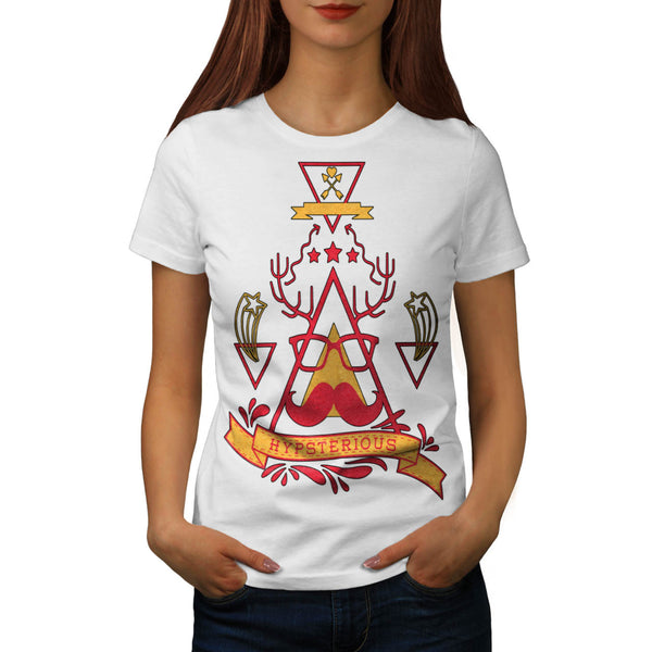 Hypsterious Symbol Womens T-Shirt