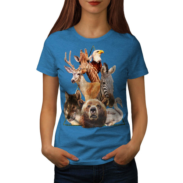 Wilderness Animal Womens T-Shirt