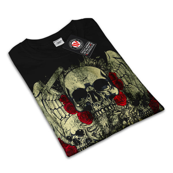 Skull Warrior Head Womens T-Shirt