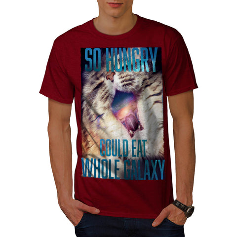 Hungry Galaxy Kitty Mens T-Shirt