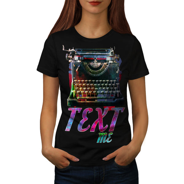 Retro Antique Text Womens T-Shirt