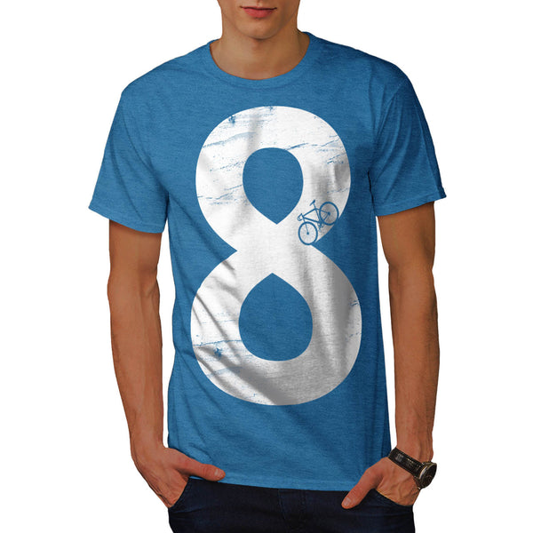 Bicycle Track Eight Mens T-Shirt