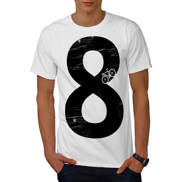 Bicycle Track Eight Mens T-Shirt