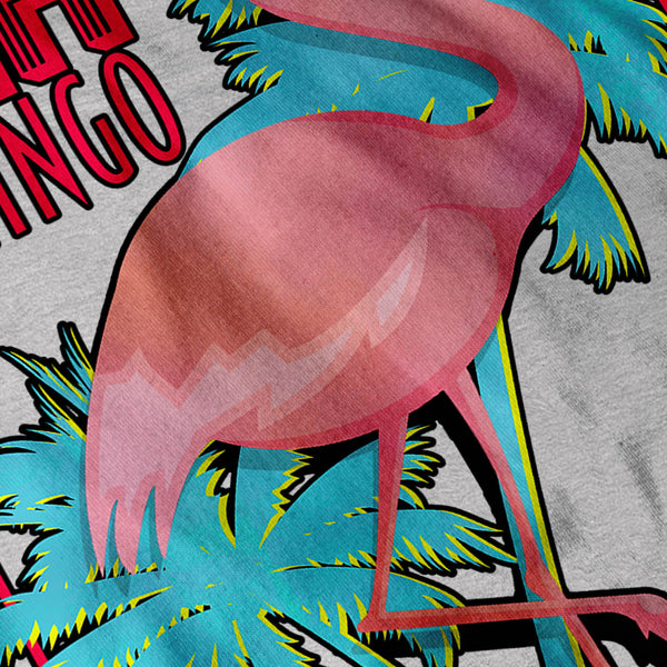 Pink Flamingo Island Womens T-Shirt