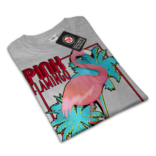 Pink Flamingo Island Womens T-Shirt