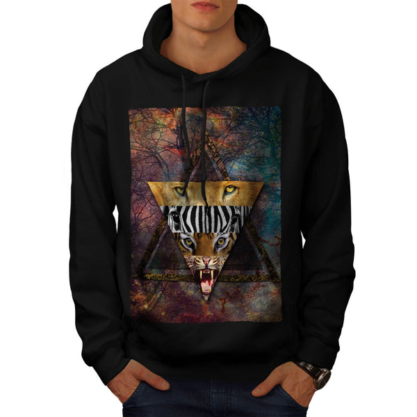 Wild Animal Adventure Mens Hoodie