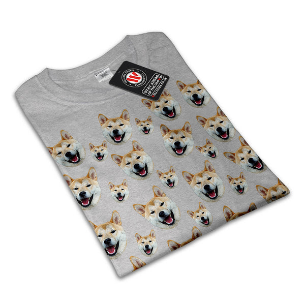 Multiple Shiba Inu Womens T-Shirt