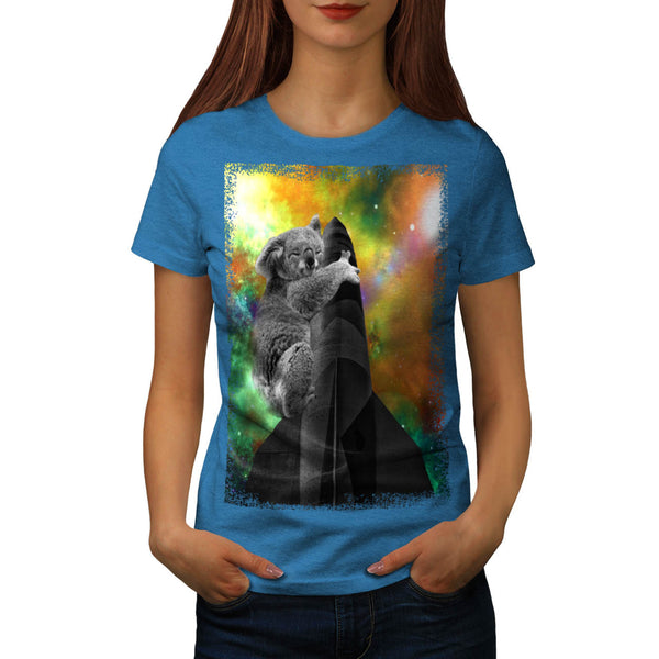 Koala Monster Attack Womens T-Shirt