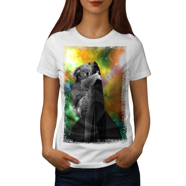 Koala Monster Attack Womens T-Shirt