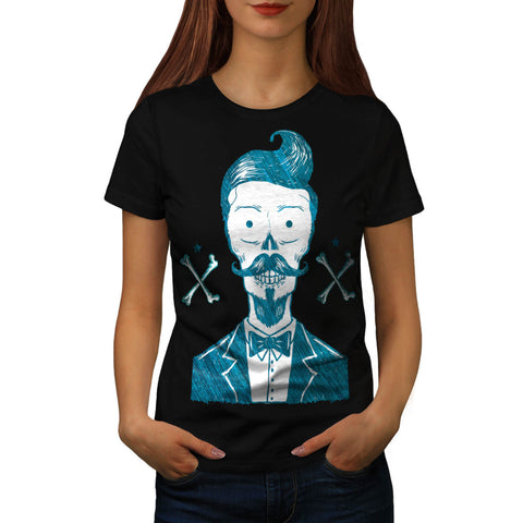 Skull Hipster Body Womens T-Shirt