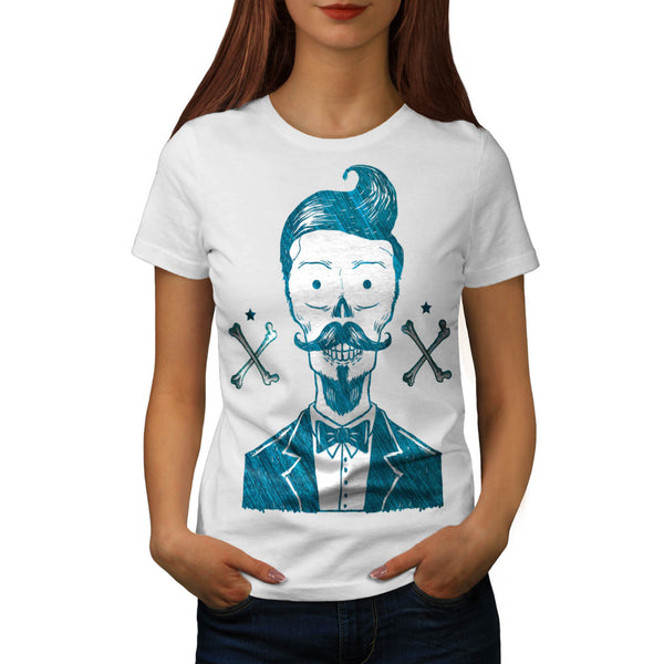 Skull Hipster Body Womens T-Shirt