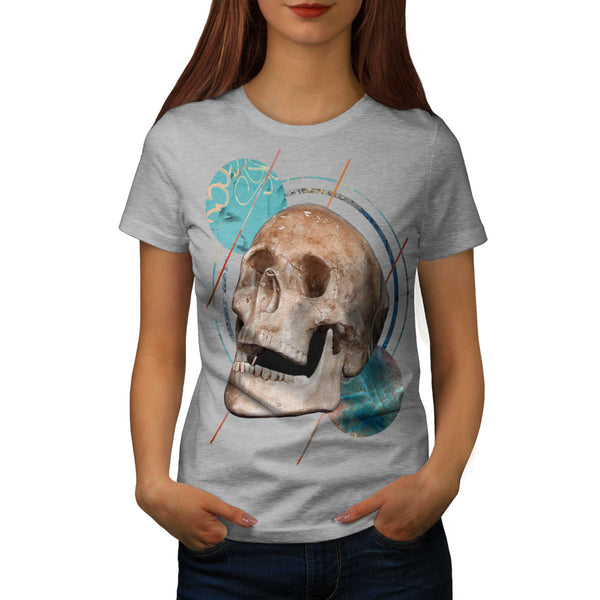 Skull Angel Soul Art Womens T-Shirt