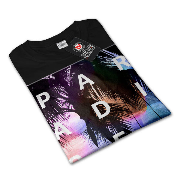 Paradise Summer Swim Womens Long Sleeve T-Shirt