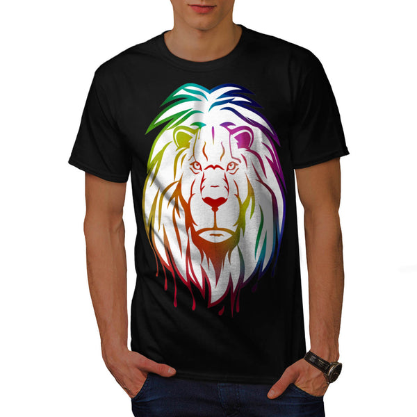 Royal Lion Colour Mens T-Shirt