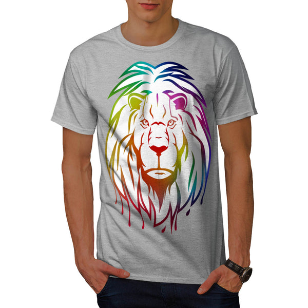 Royal Lion Colour Mens T-Shirt