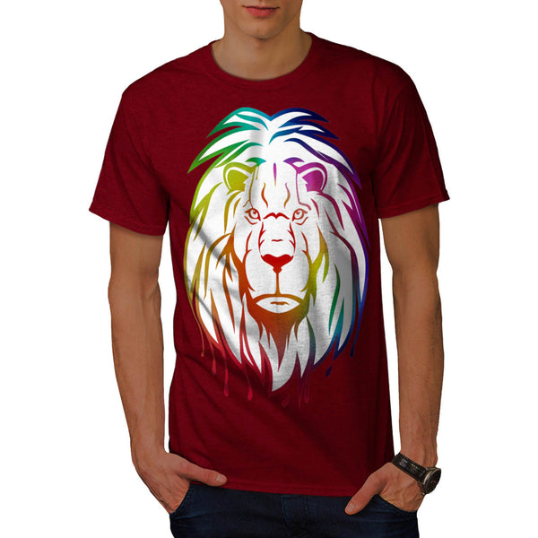 Royal Lion Colour Mens T-Shirt