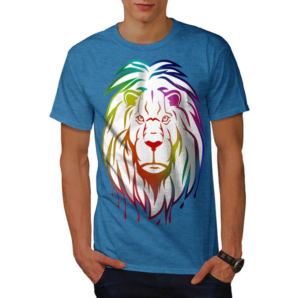 Royal Lion Colour Mens T-Shirt
