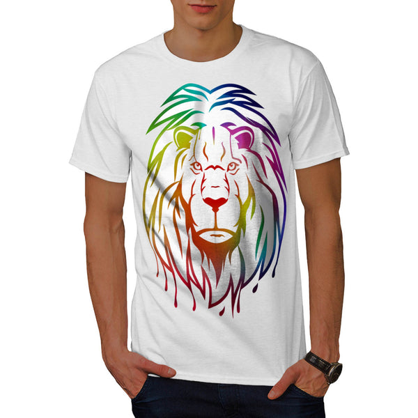 Royal Lion Colour Mens T-Shirt