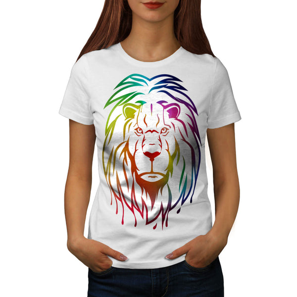 Royal Lion Colour Womens T-Shirt