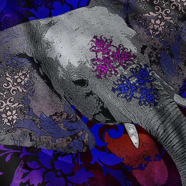 Indian Elephant Mens Hoodie
