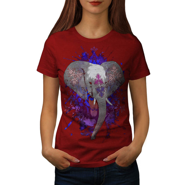 Indian Elephant Womens T-Shirt