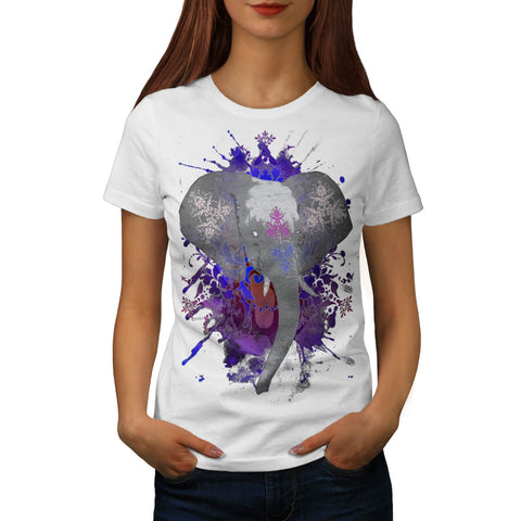 Indian Elephant Womens T-Shirt