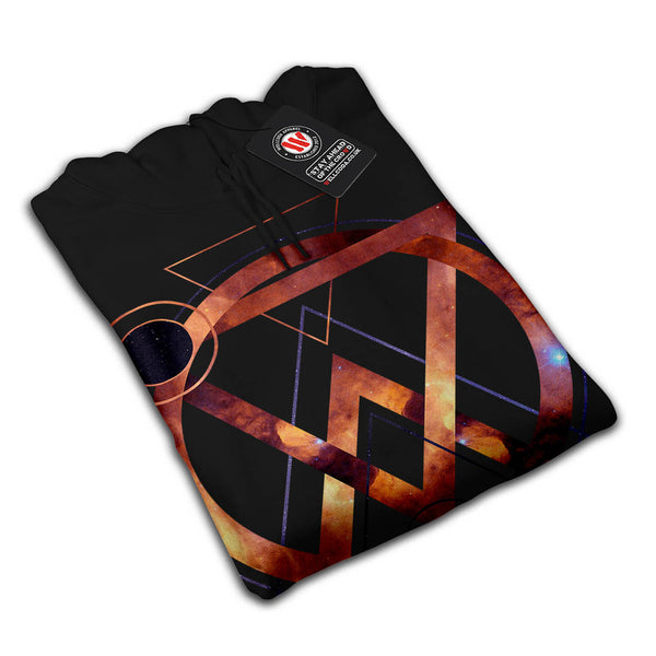 Galactic Geometry Mens Hoodie