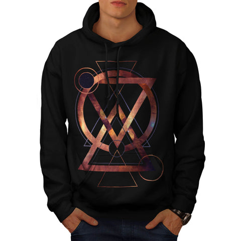 Galactic Geometry Mens Hoodie