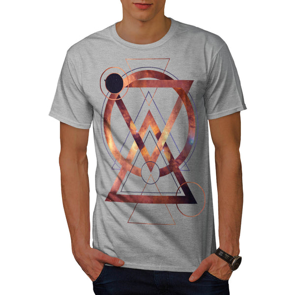 Galactic Geometry Mens T-Shirt