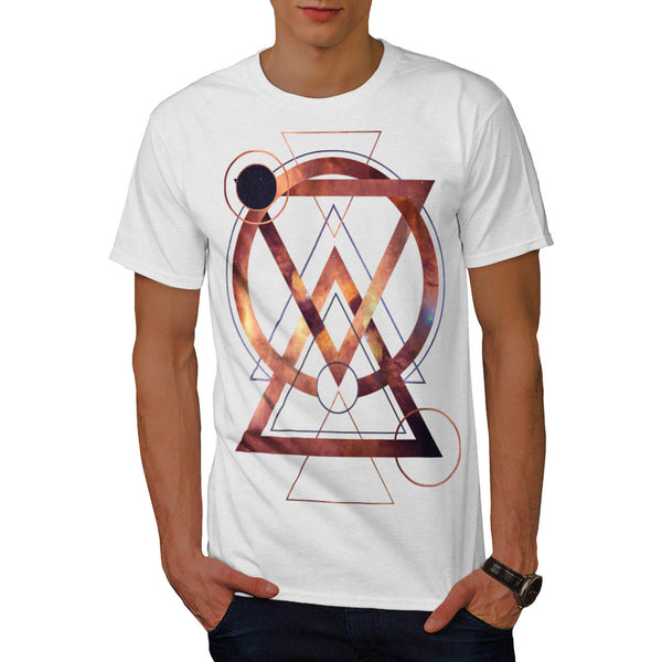 Galactic Geometry Mens T-Shirt