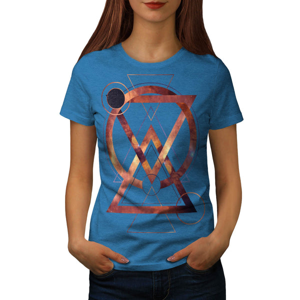 Galactic Geometry Womens T-Shirt