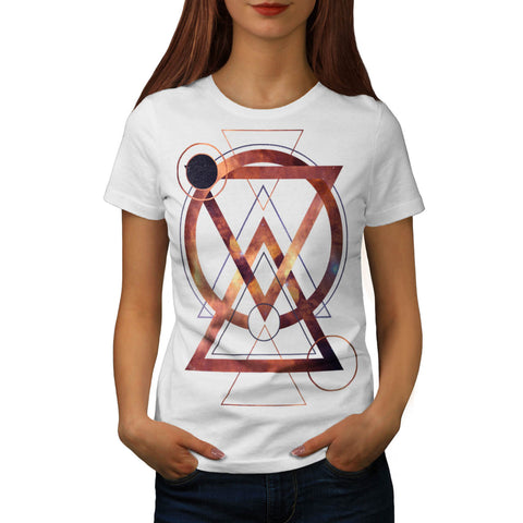Galactic Geometry Womens T-Shirt