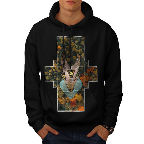 Forest Wild Animal Mens Hoodie