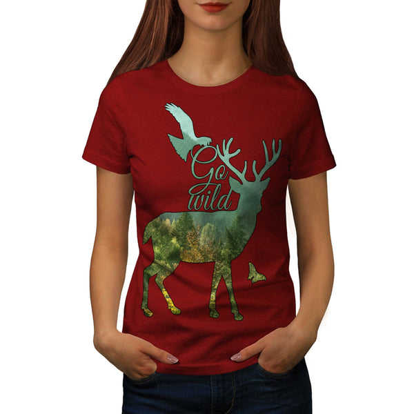 Go Wild Nature Life Womens T-Shirt