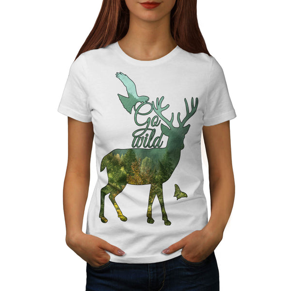 Go Wild Nature Life Womens T-Shirt