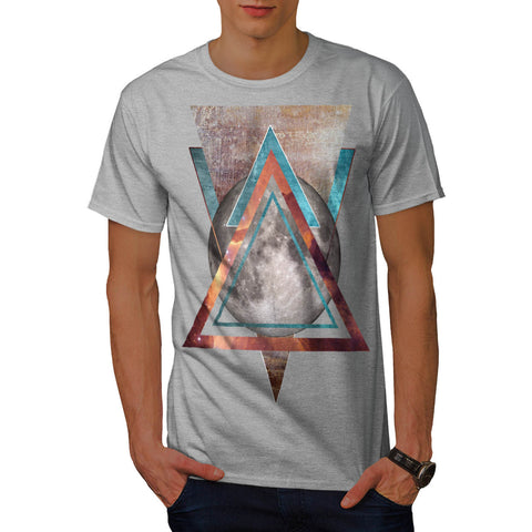 Modern Moon Shine Mens T-Shirt