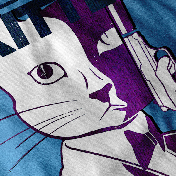 Secret Agent Kittens Womens T-Shirt