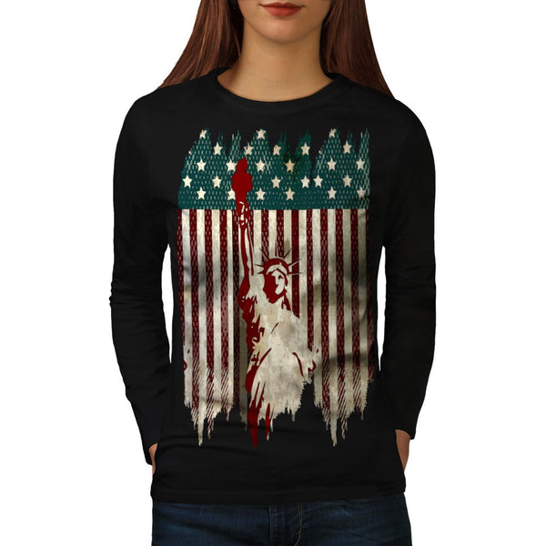 American Liberty Womens Long Sleeve T-Shirt