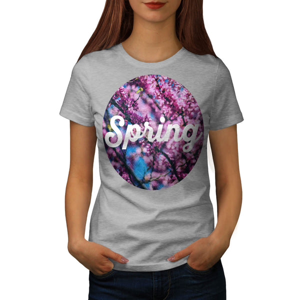 Tree Blossom Spring Womens T-Shirt