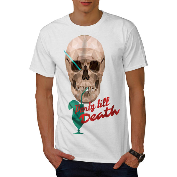 Skull Concert Art Mens T-Shirt