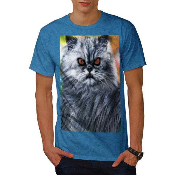 Grumpy Attitude Cat Mens T-Shirt