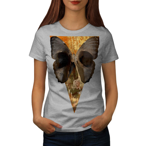Skull Religion Cult Womens T-Shirt