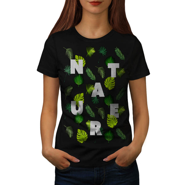 Nature Leaf Lover Womens T-Shirt