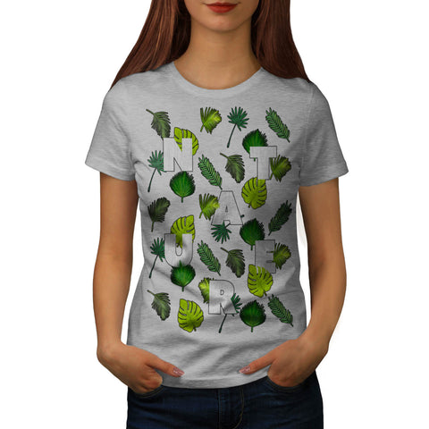 Nature Leaf Lover Womens T-Shirt