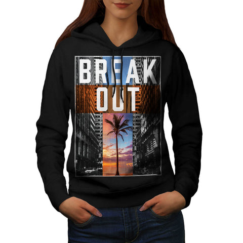 Break Out Holiday Womens Hoodie