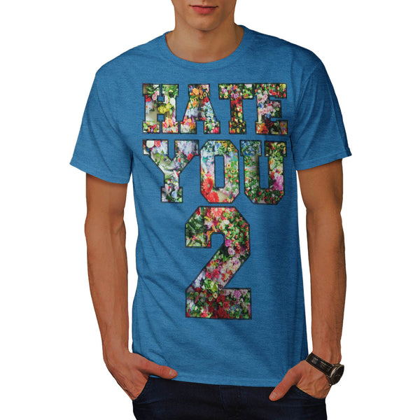Spring Flower Hate Mens T-Shirt