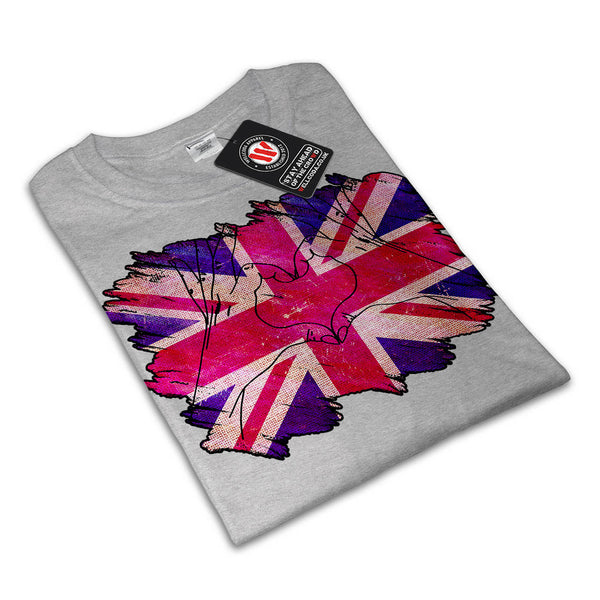 United Kingdom Heart Womens T-Shirt