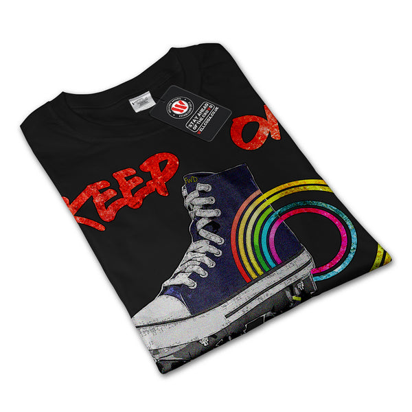 Keep Rollin Skate Womens Long Sleeve T-Shirt