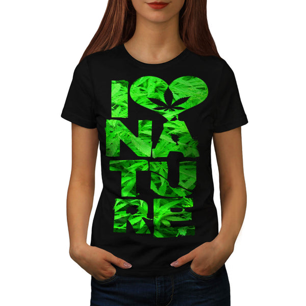 Nature Lover Heart Womens T-Shirt