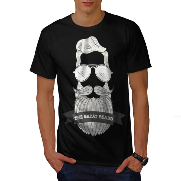 Great Beard Hipster Mens T-Shirt